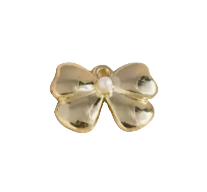 Pop of Pearl Bow Charm