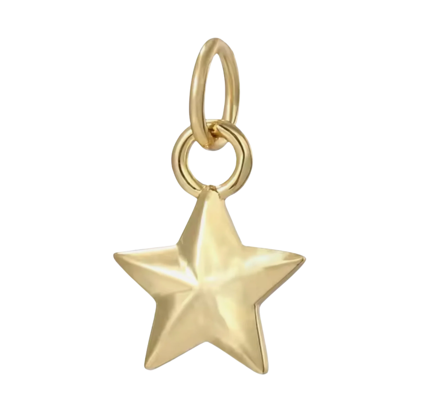 Gold Star Charm
