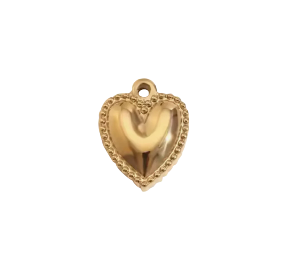 Gold Heart Charm