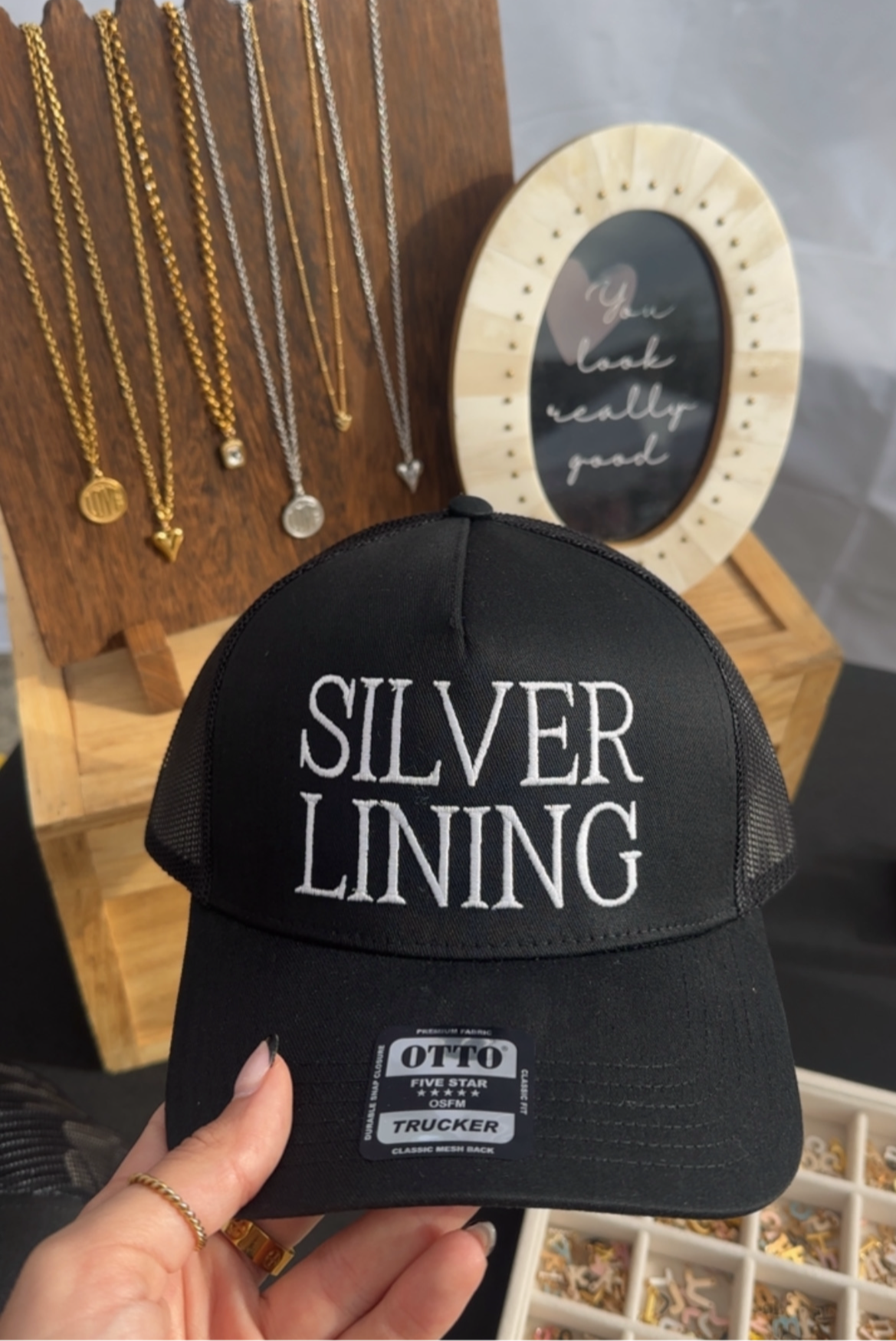 SILVER LINING Trucker Hat