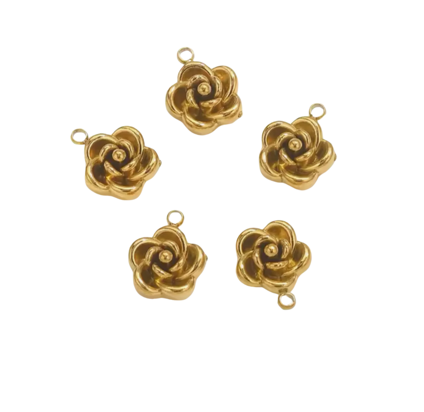 Rose Bud Charm