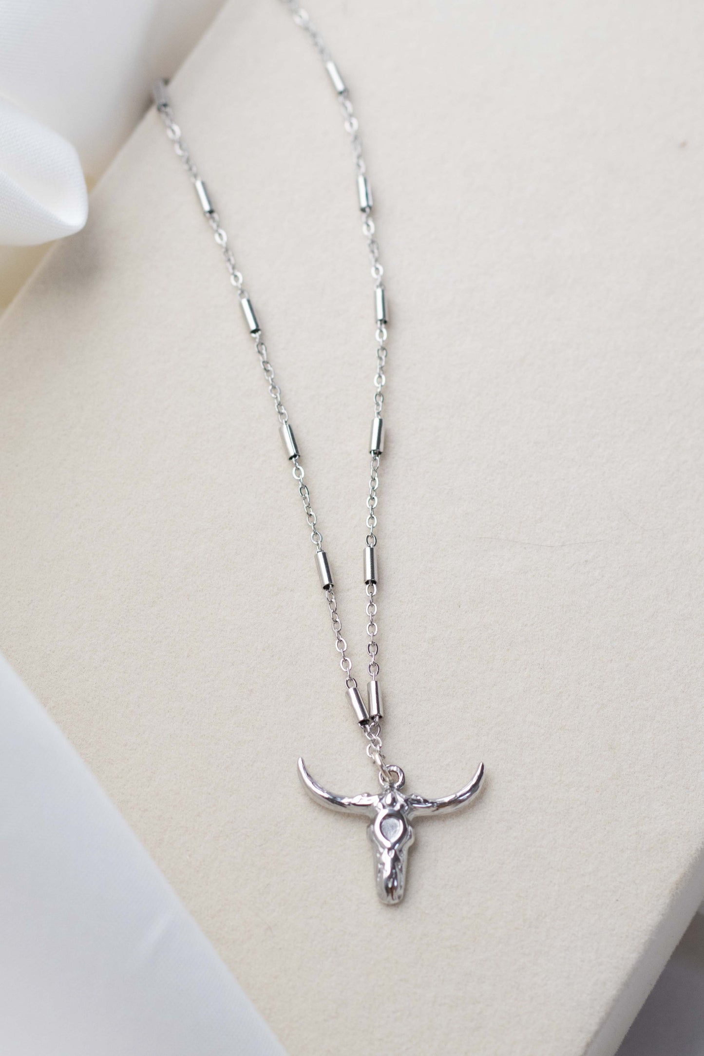 Silver Fighter Necklace