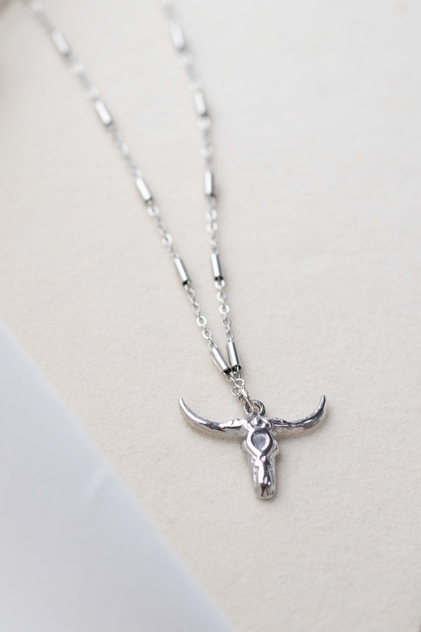 Silver Fighter Necklace