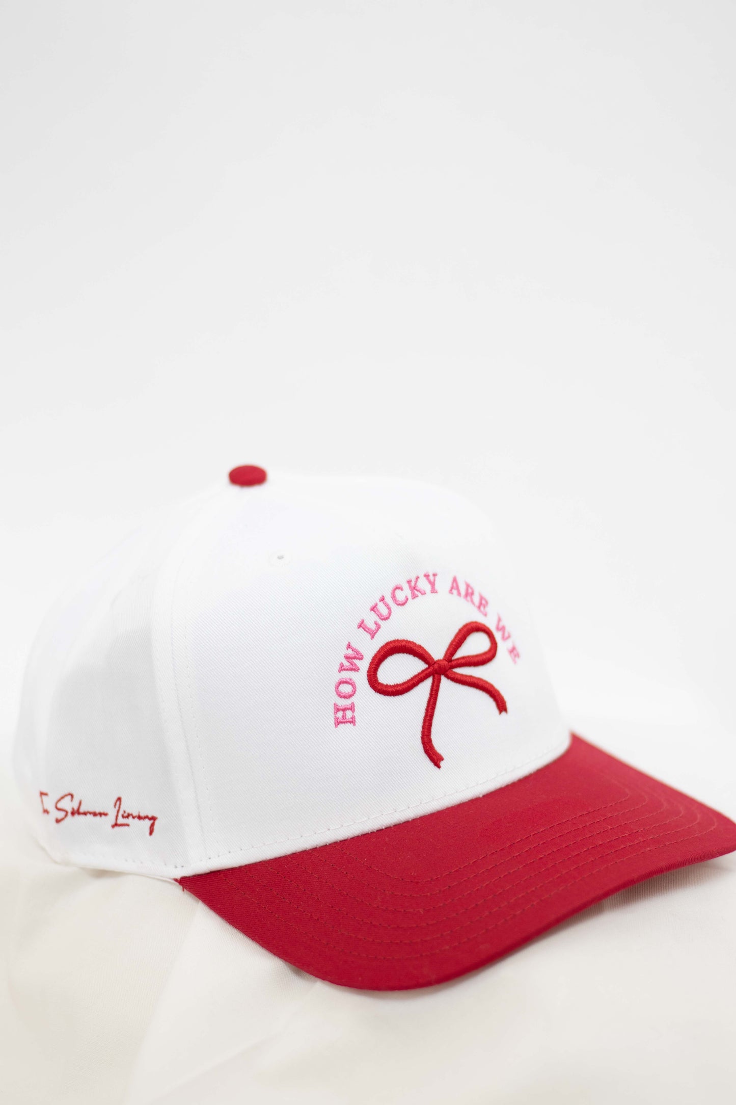Lucky Red Bow Trucker Hat