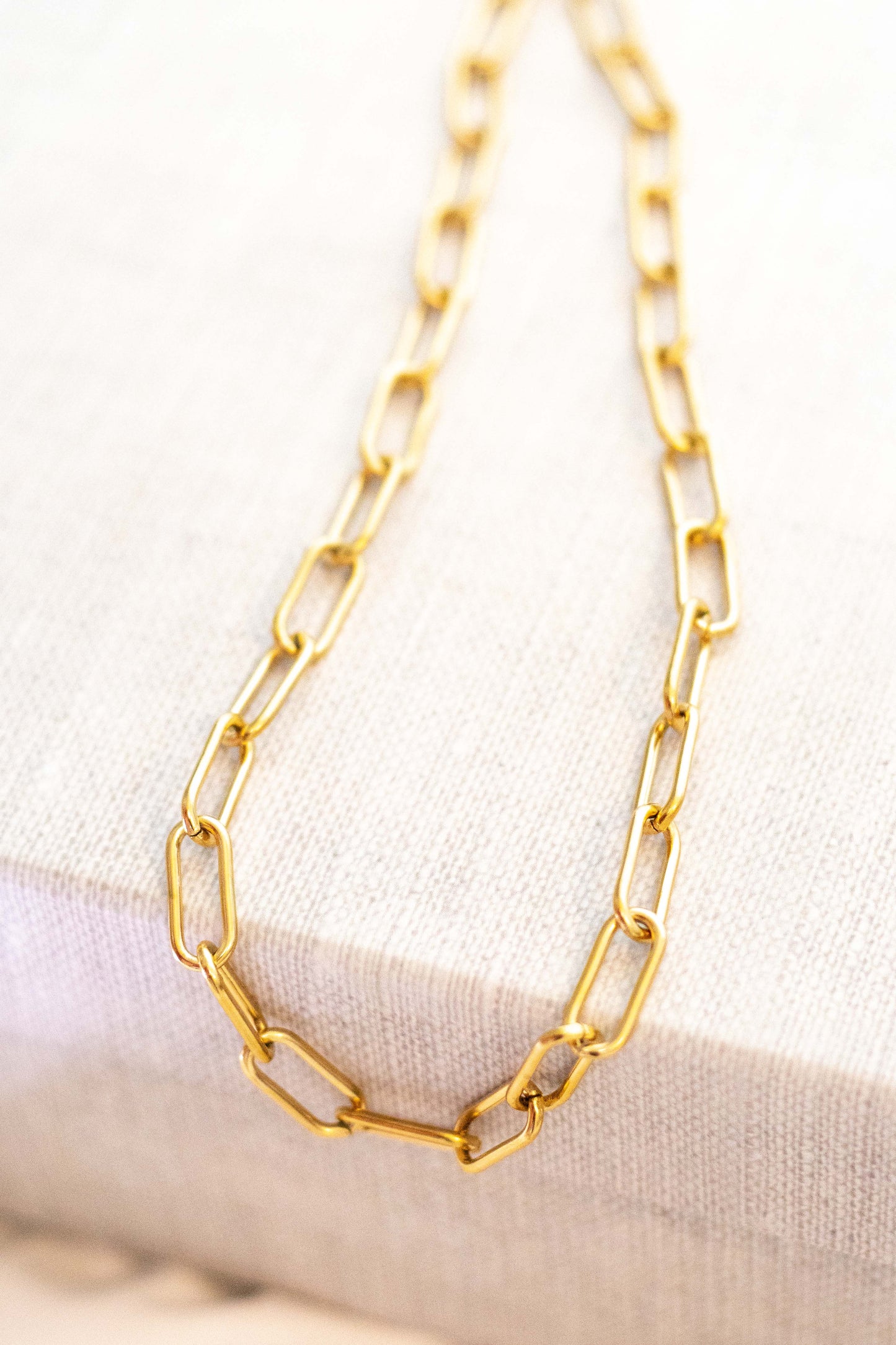Chunky Paperclip Necklace