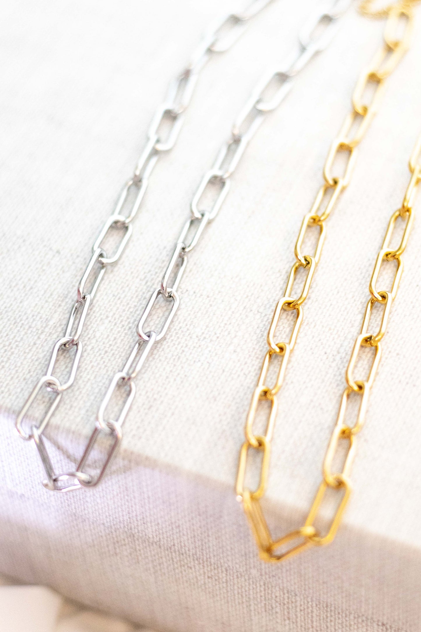 Chunky Paperclip Necklace