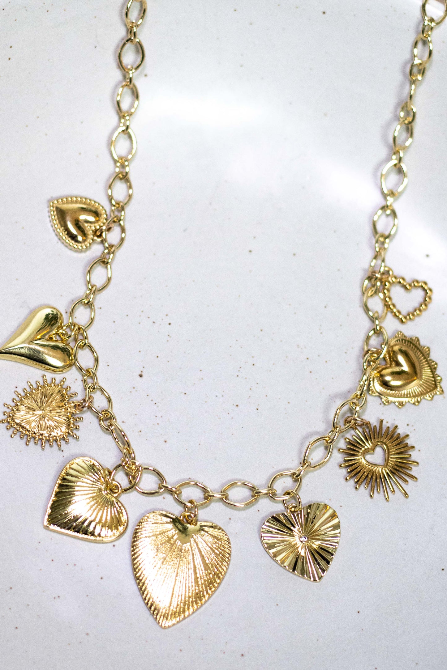 Queen of Hearts Charm Necklace