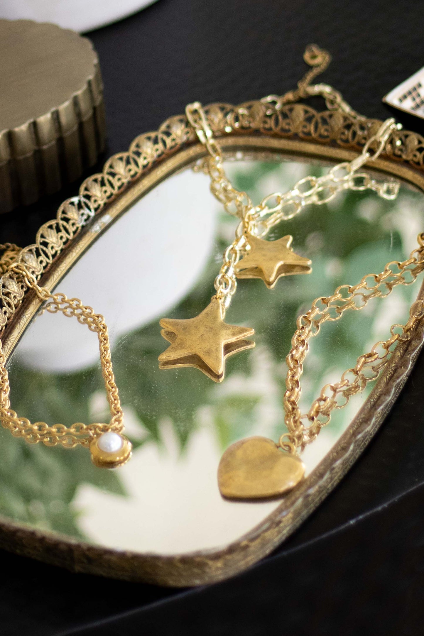 Layered Star Necklace