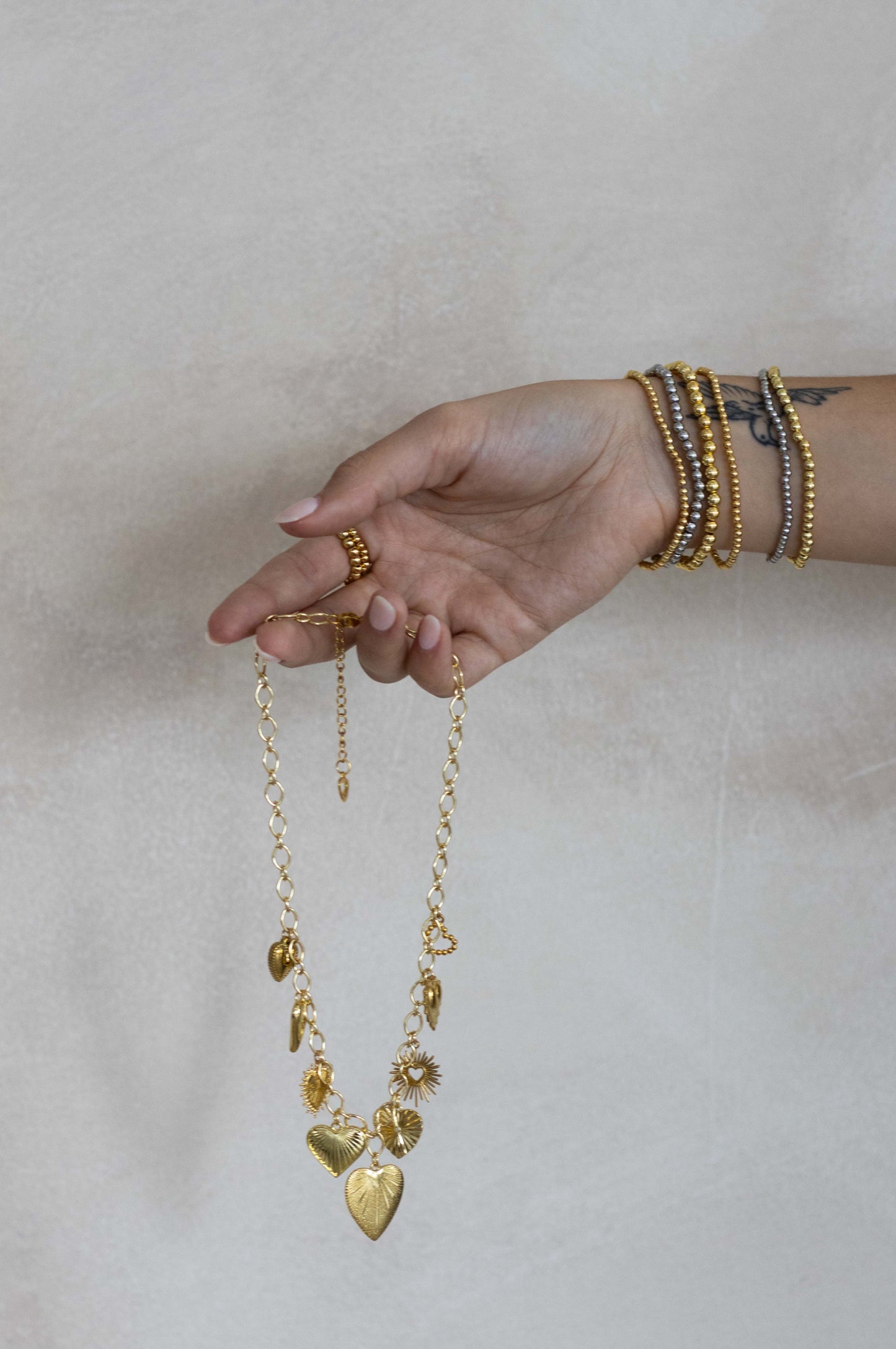 Queen of Hearts Charm Necklace