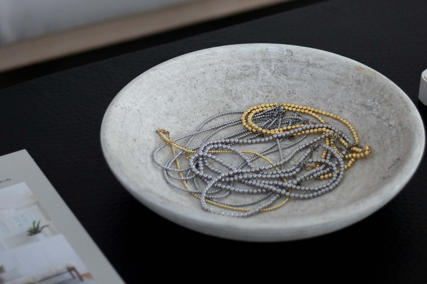 Gold Beaded Necklace