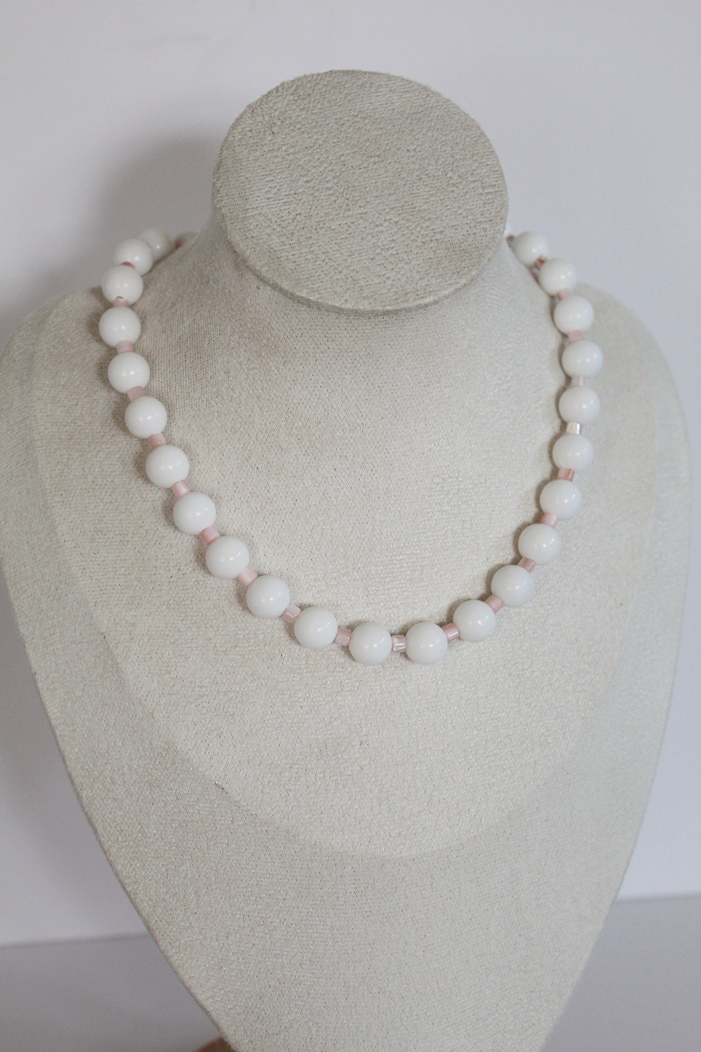 Rosewater Beaded Necklace