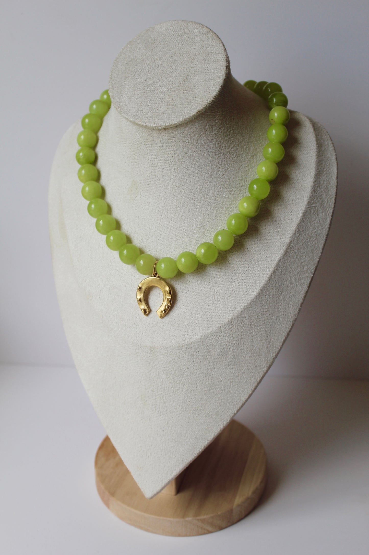 Lime Light Beaded Necklace