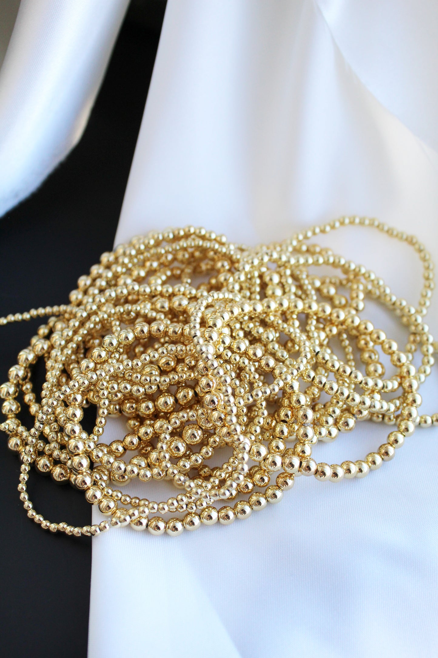 Gold Beaded Bracelet