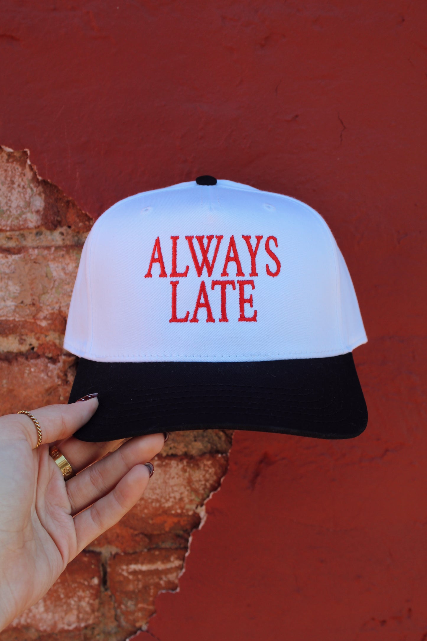 Always Late Trucker Hat