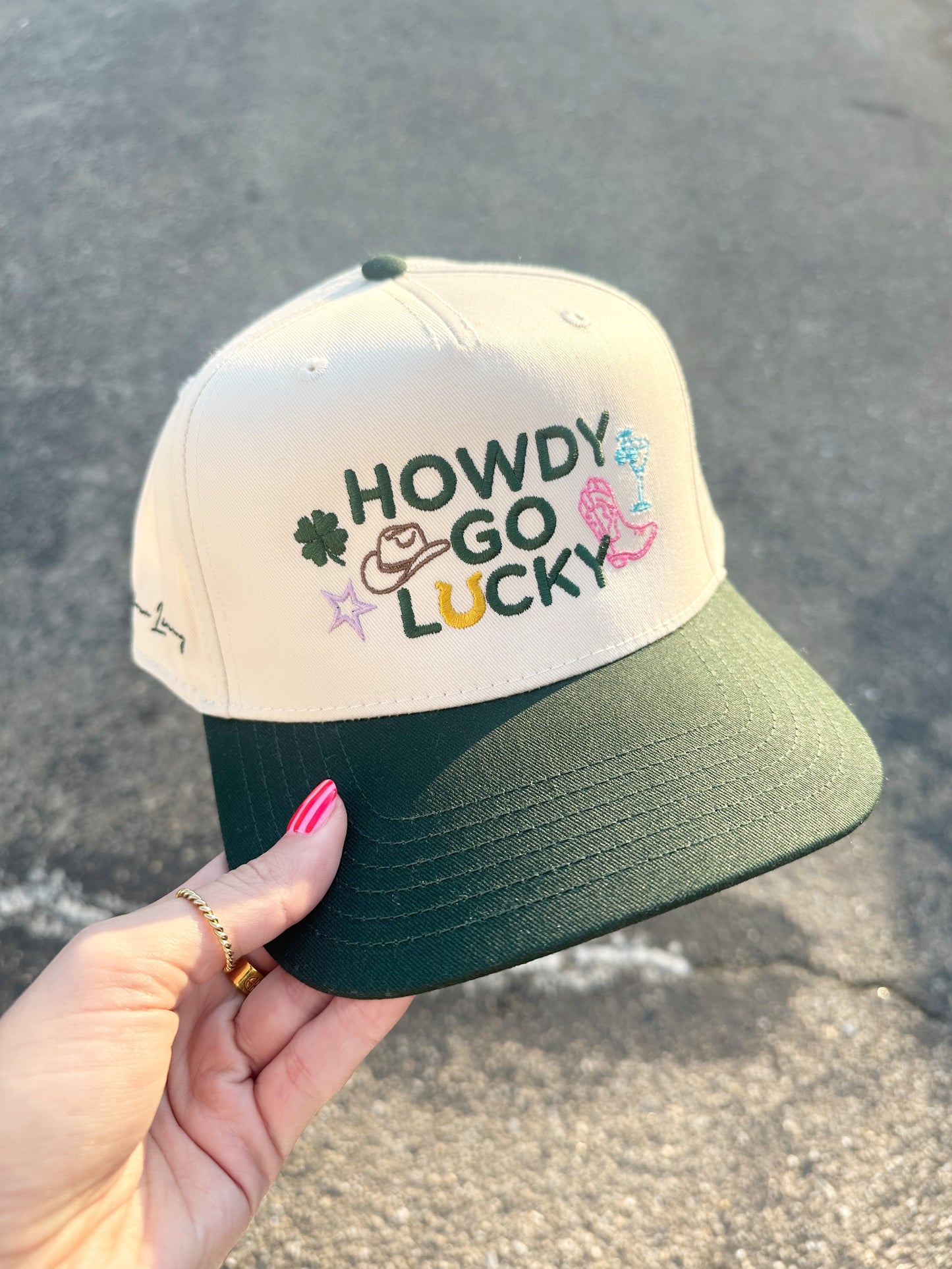 Howdy Go Lucky Trucker Hat