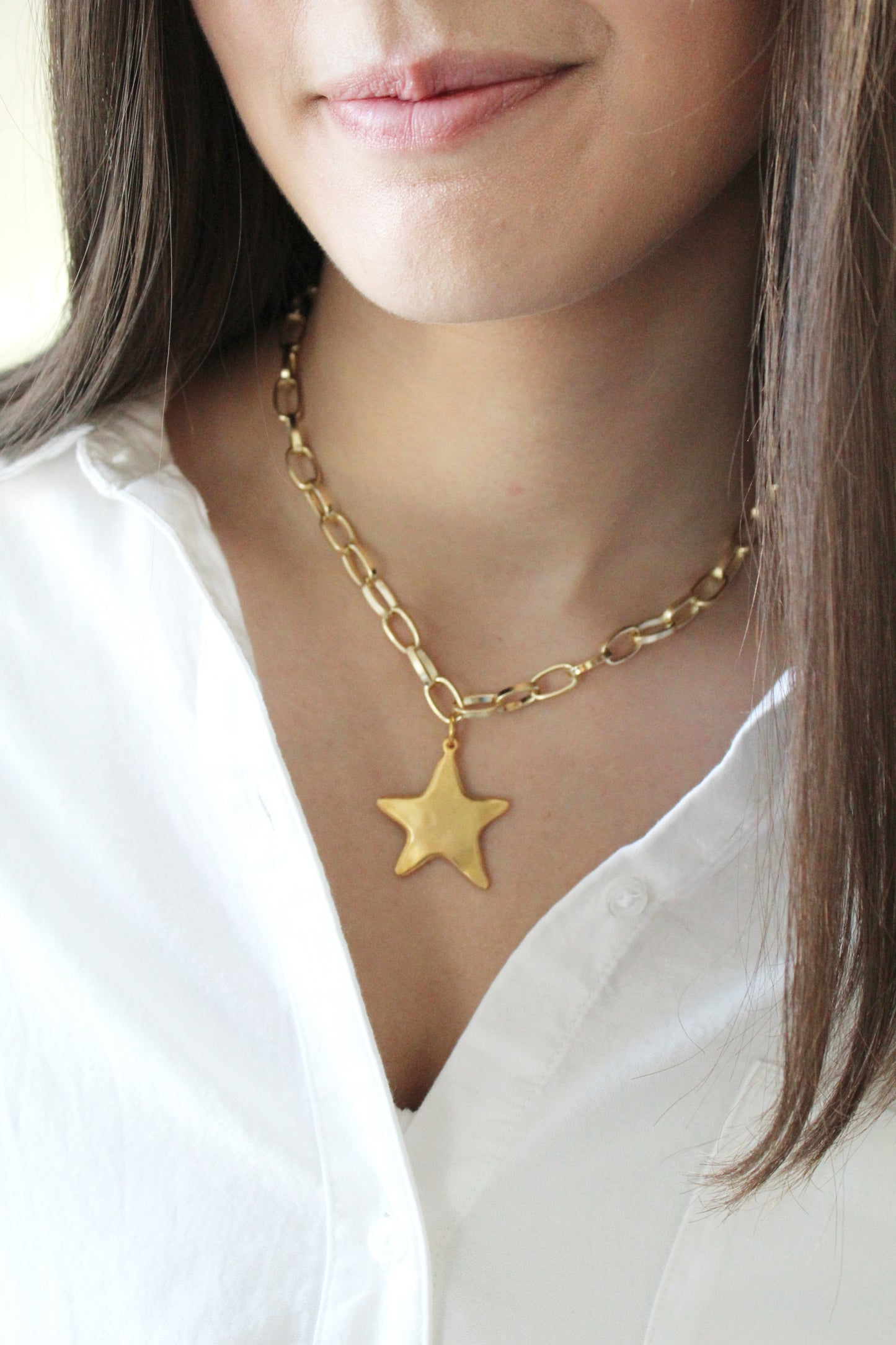 Medium Star Necklace