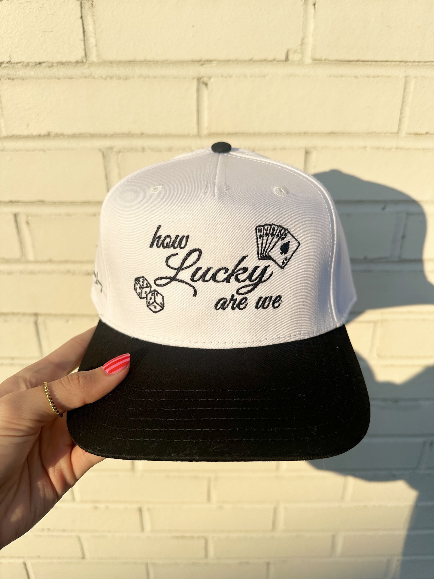 Lucky Playing Cards Trucker Hat