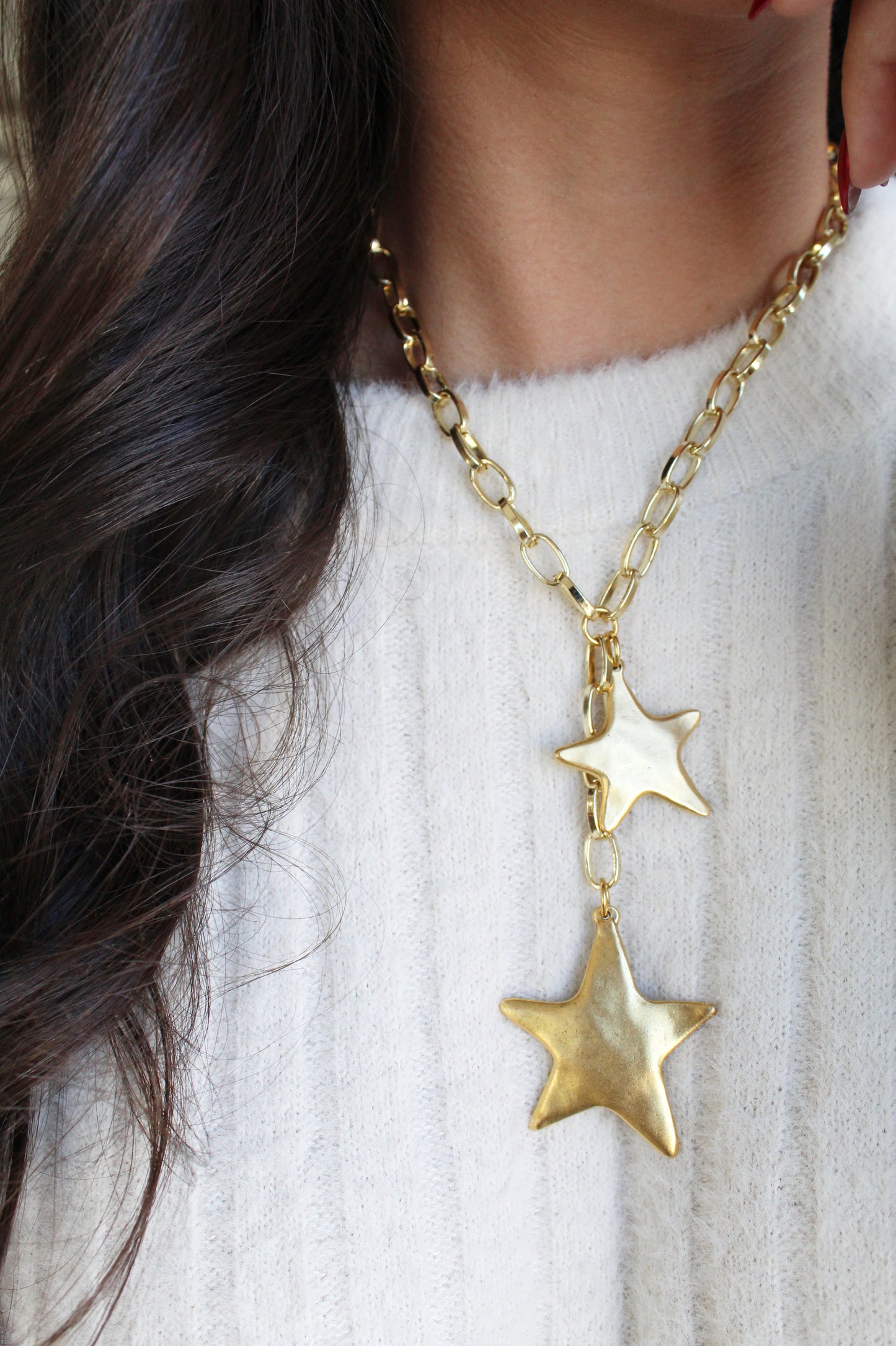 Layered Star Necklace