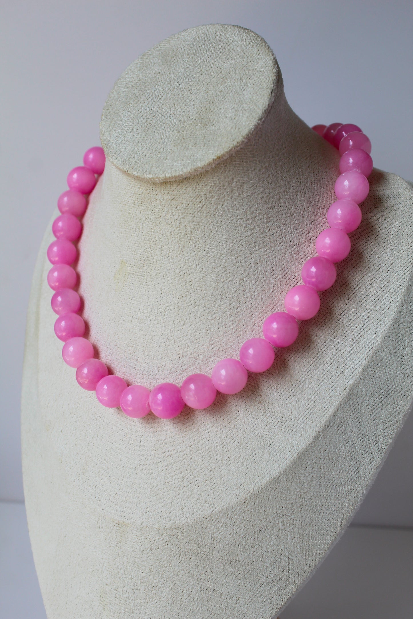 Barbie Pink Beaded Necklace