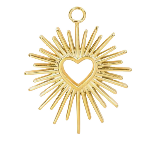 Heart Burst Charm