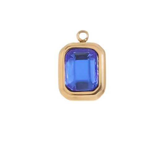 Royal Blue Gem Charm