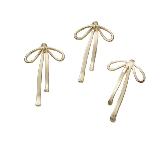 Droopy Bow Charm