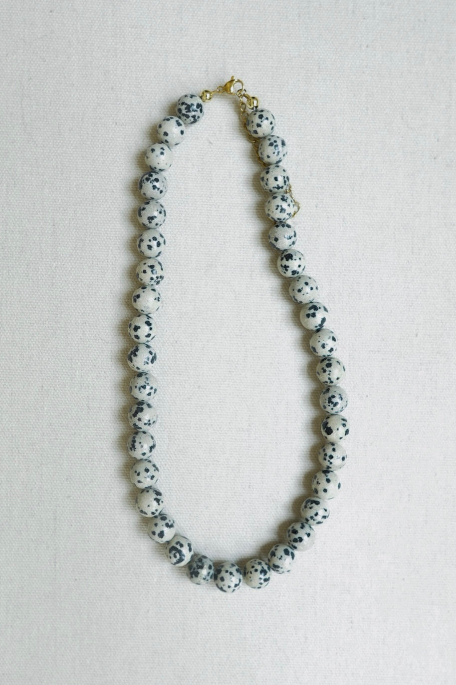 Dalmatian Beaded Necklace