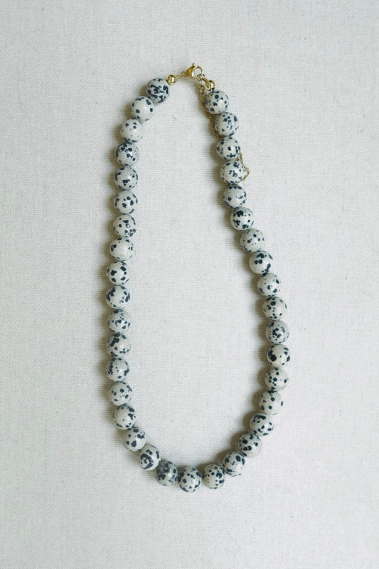 Dalmatian Beaded Necklace