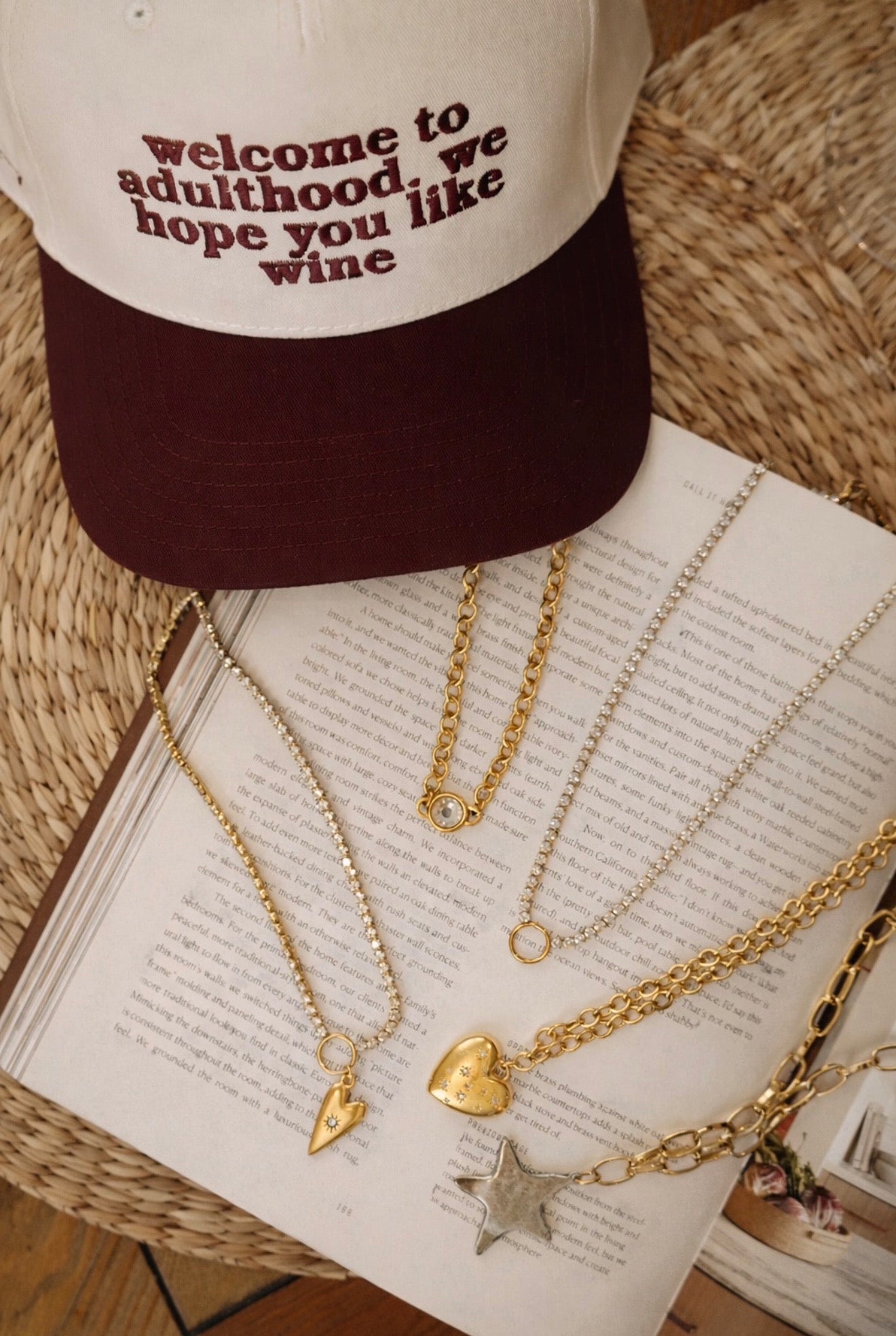 Heart necklace gift for her