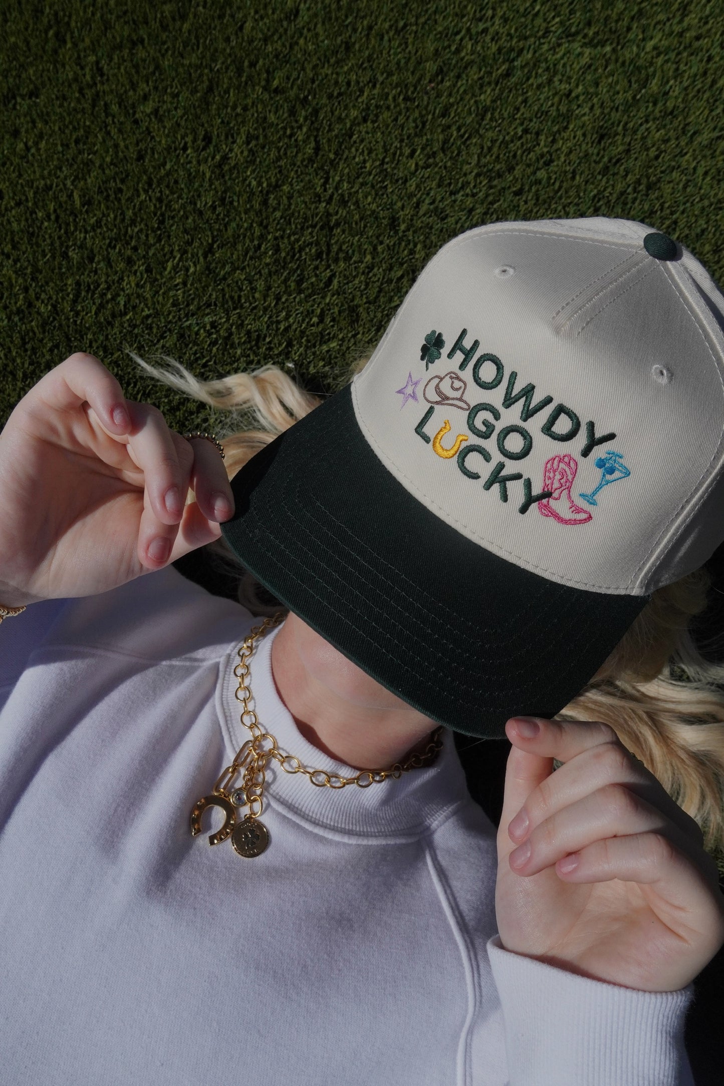 Howdy Go Lucky Trucker Hat
