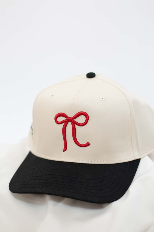 Red Bow Trucker Hat