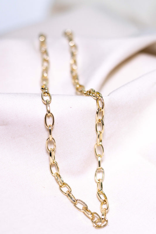 Oval Chain Necklace