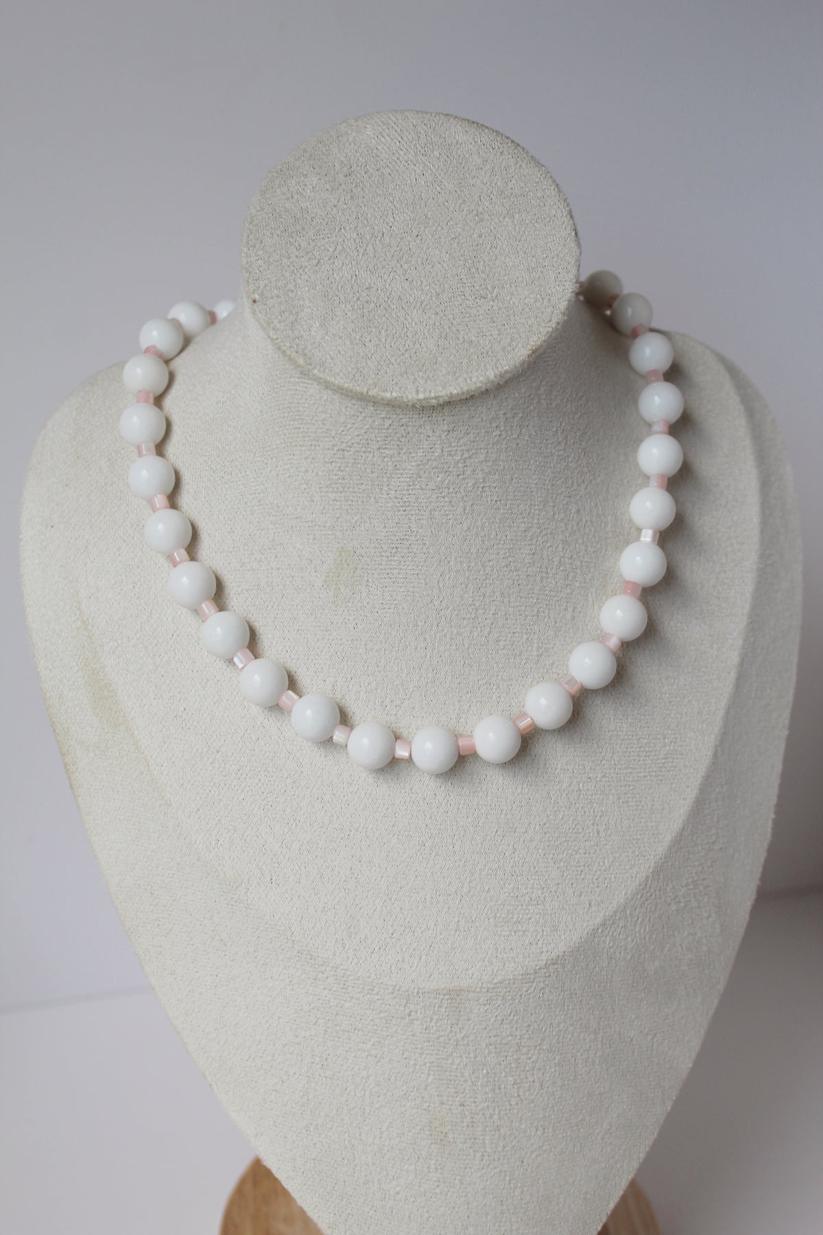 Rosewater Beaded Necklace