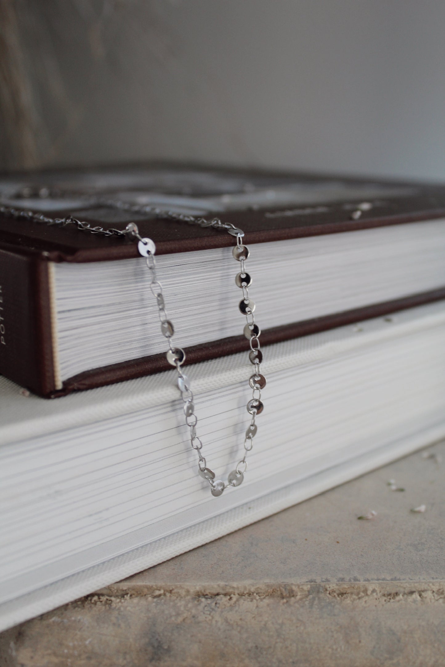 Silver Disc by Disc Necklace