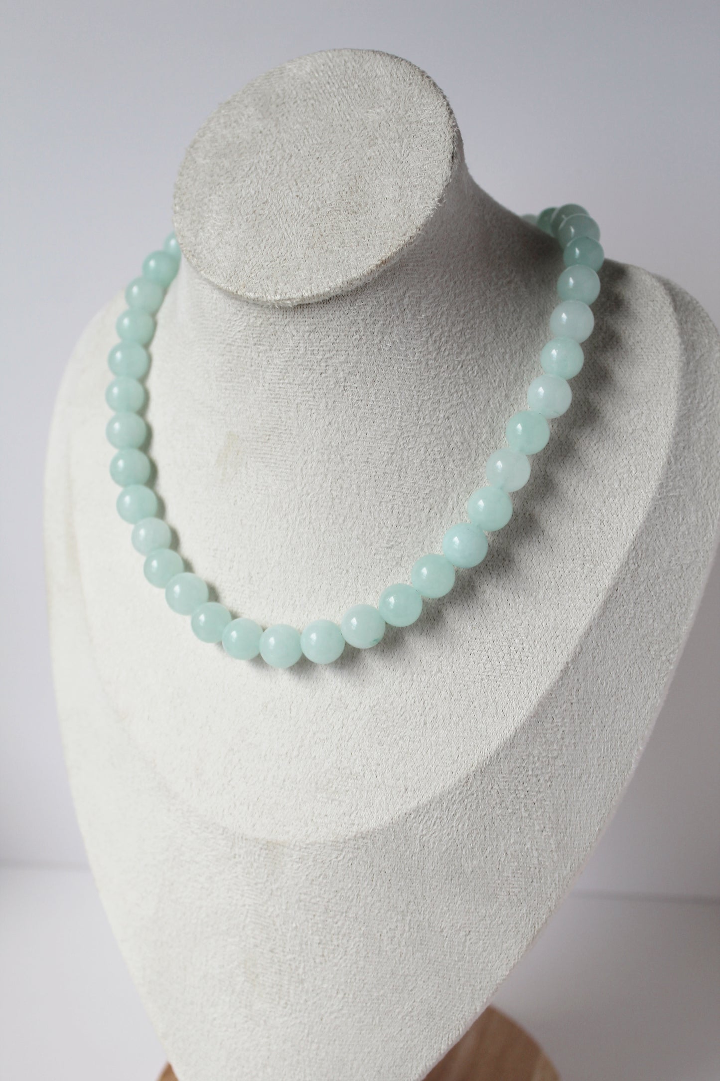 Aqua Mist Beaded Necklace