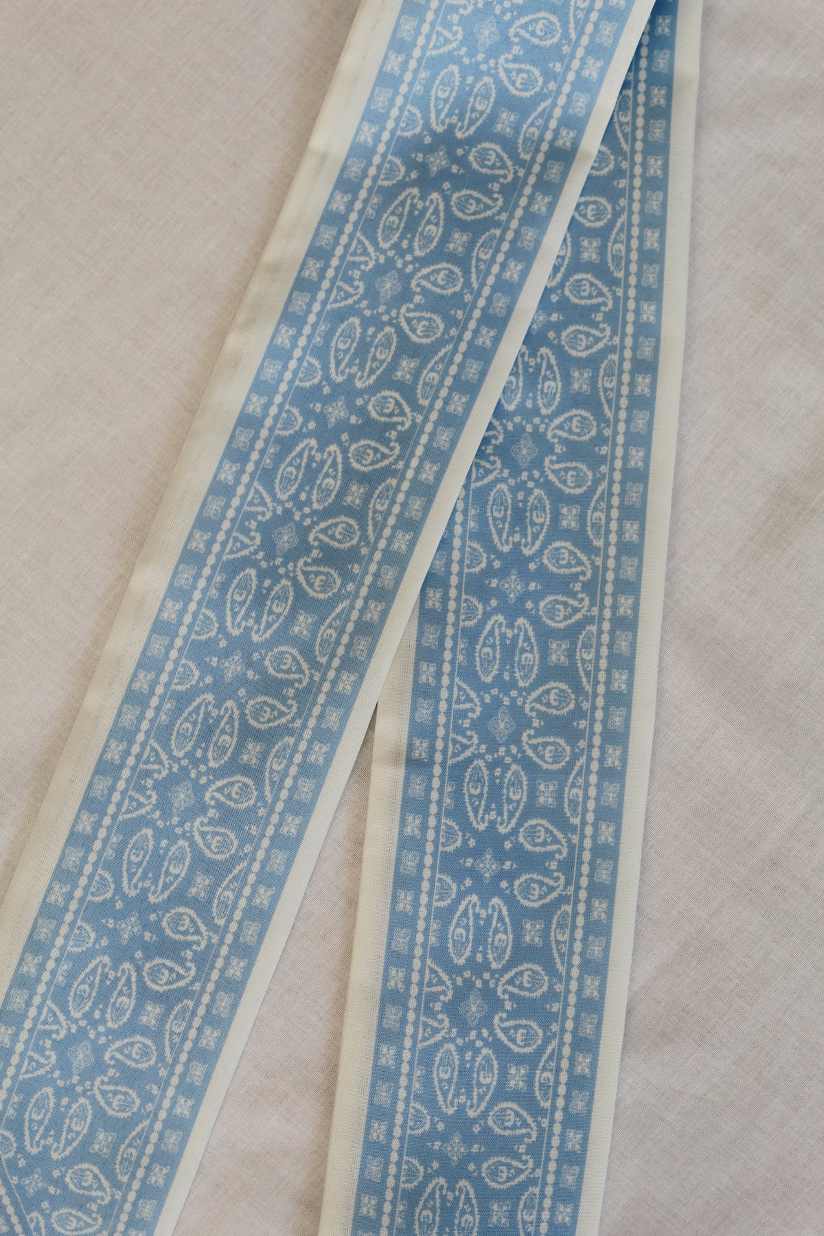 Blue Skies Scarf Necklace