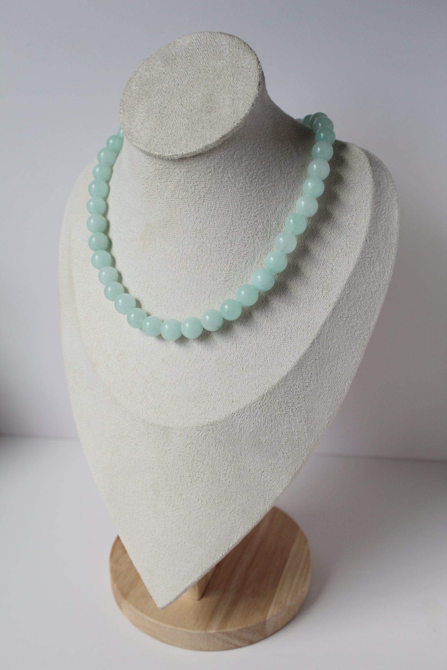 Aqua Mist Beaded Necklace
