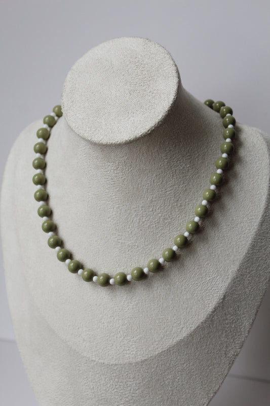 Dirty Martini Beaded Necklace