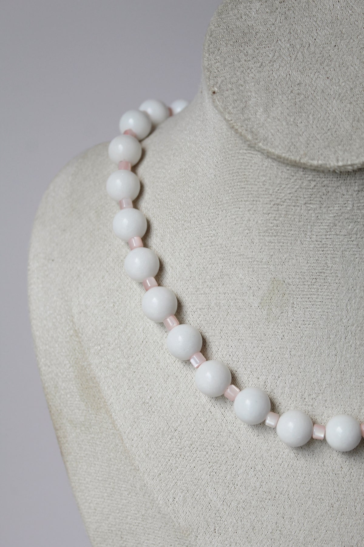 Rosewater Beaded Necklace