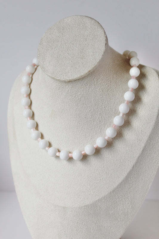 Rosewater Beaded Necklace
