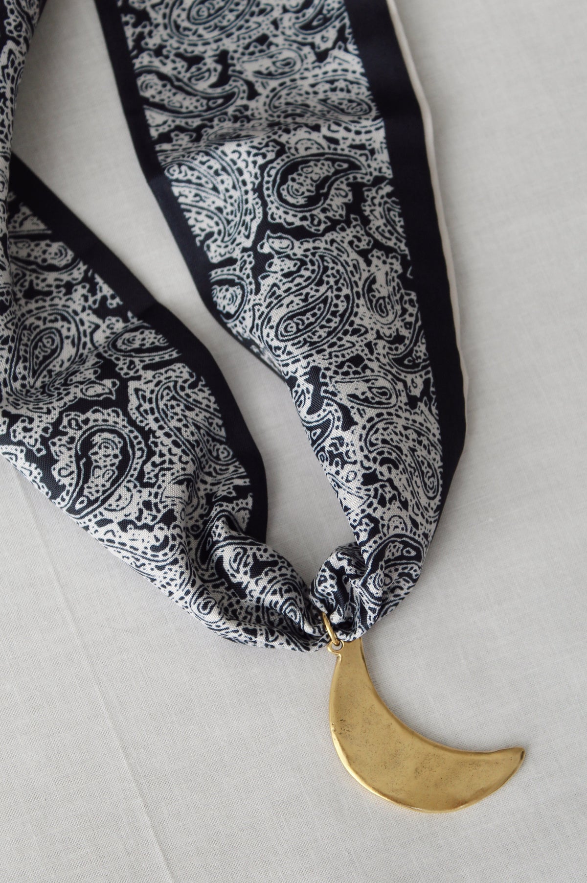 After Dark Scarf Necklace