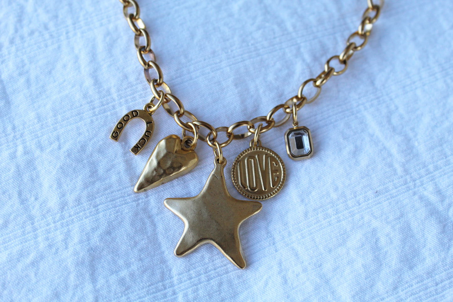 LOVE Charm Necklace