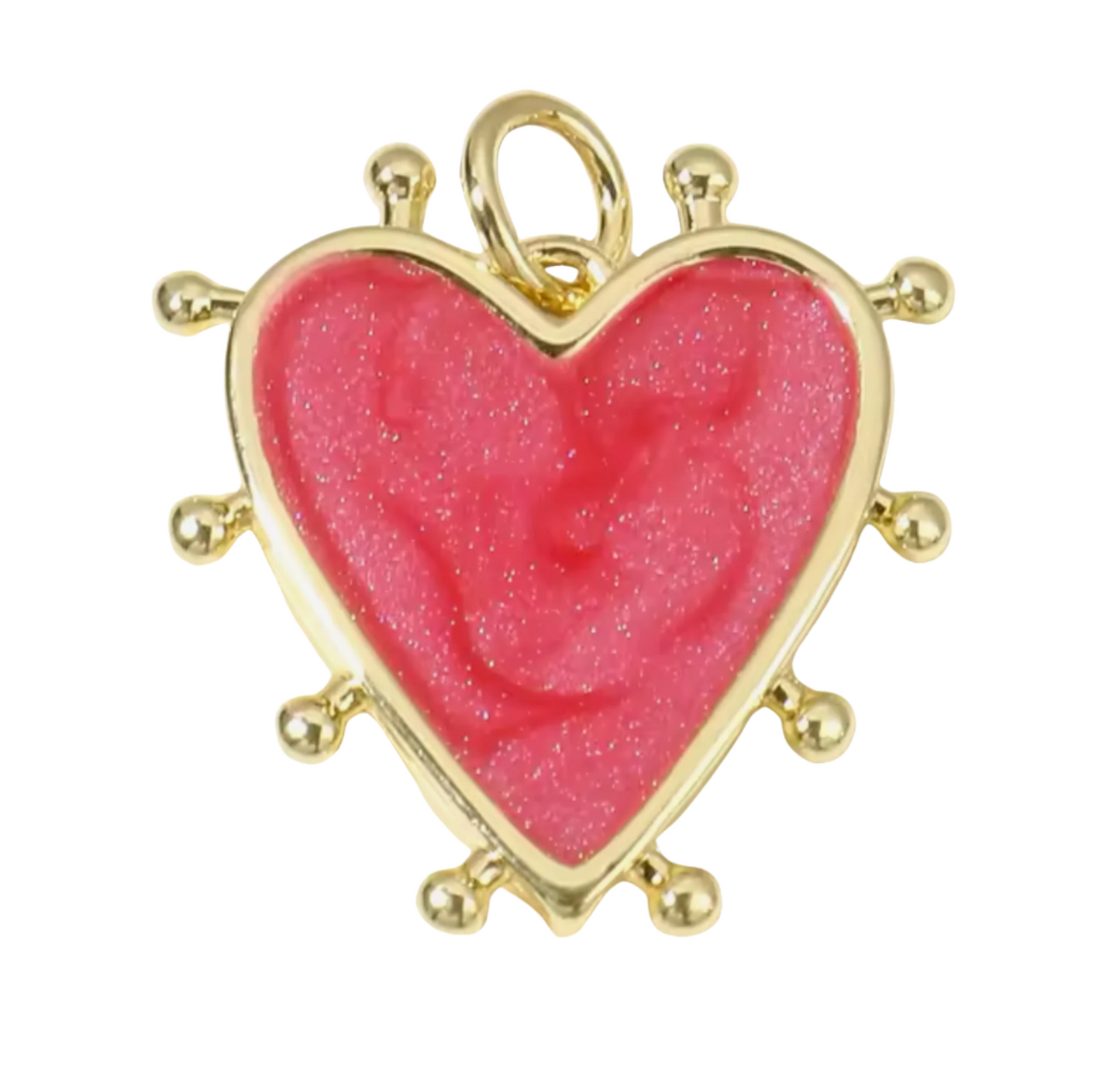 Red Heart Charm