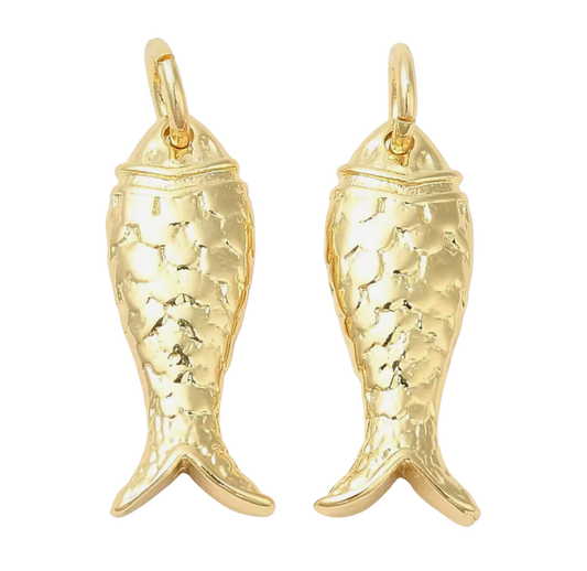 Gold Fish Charm